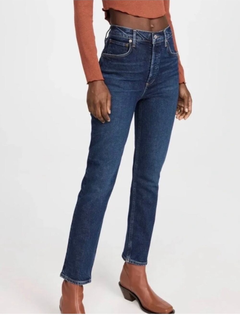 AGOLDE Riley Long Jeans Straight Leg Size 26